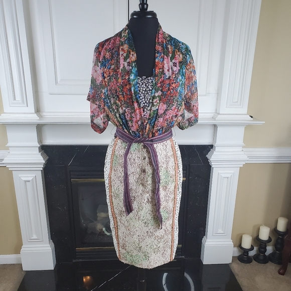 Byron Lars Dresses & Skirts - BYRON LARS MULTI DESIGN DRESS